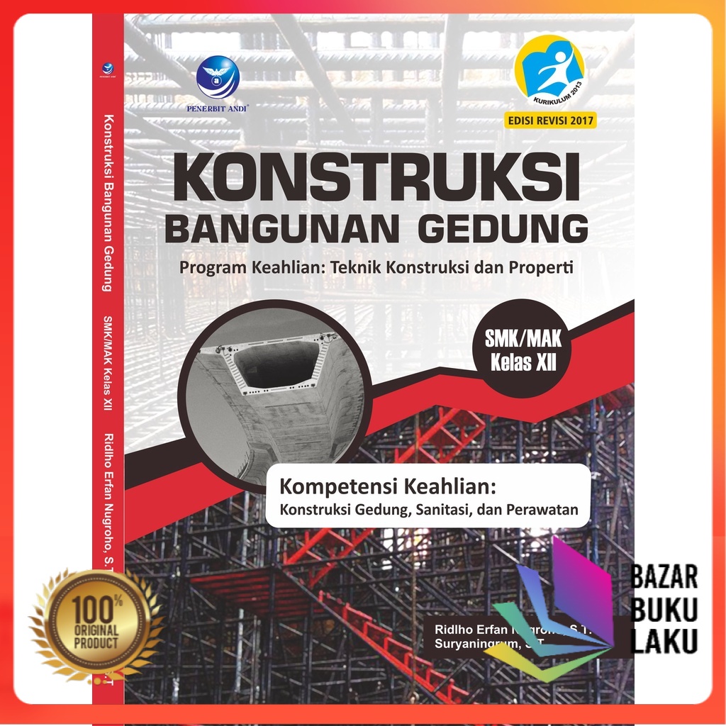 Jual BUKU ASLI Buku Konstruksi Bangunan Gedung Program Keahlian: Teknik ...