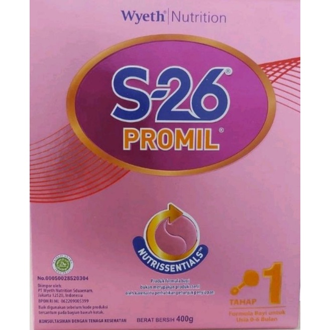 Jual S26 Promil 1 400gr (Box) | Shopee Indonesia