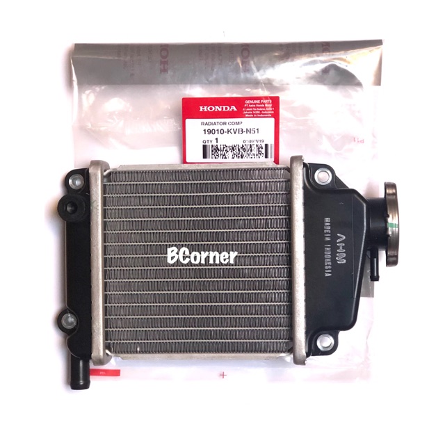 Jual Radiator Honda Vario 110 Old Karbu Lama Vario Techno CW Ori Original AHM Shopee Indonesia
