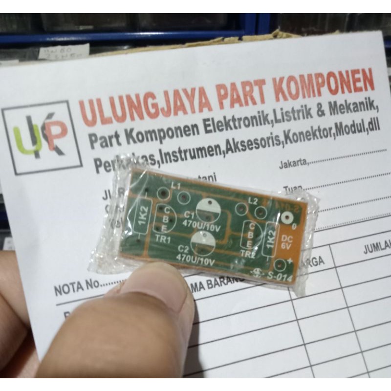 Jual PCB lampu kedip 6V kit layout PCB Shopee Indonesia