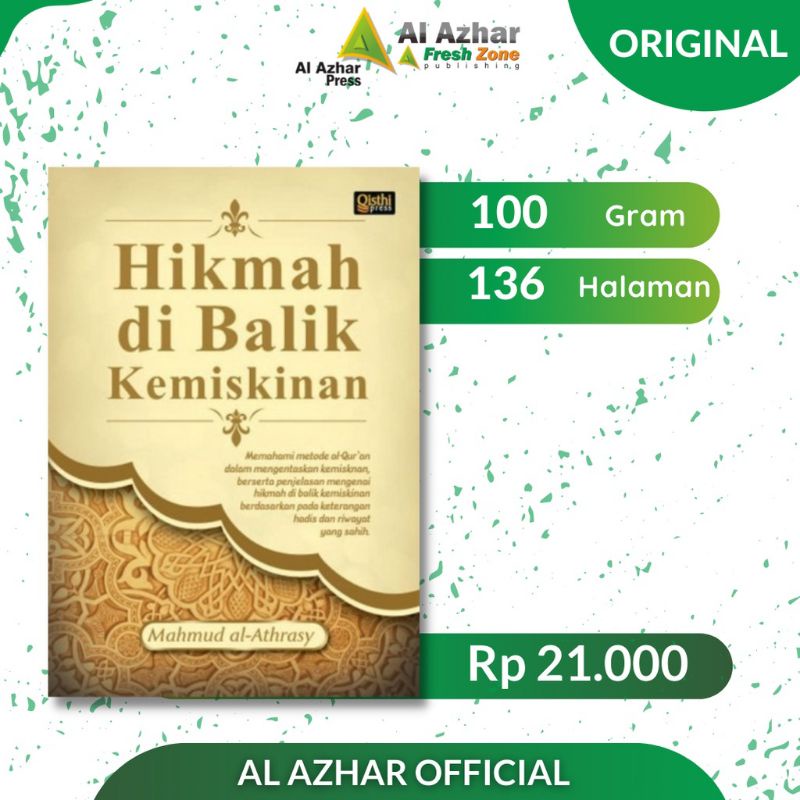 Jual Buku Hikmah Di Balik Kemiskinan | Qisthi Press | Shopee Indonesia