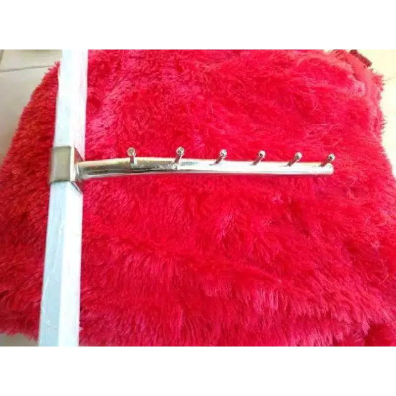 Jual Hanger Suling Pipa Kotak Gantungan Baju Besi Display Toko ...