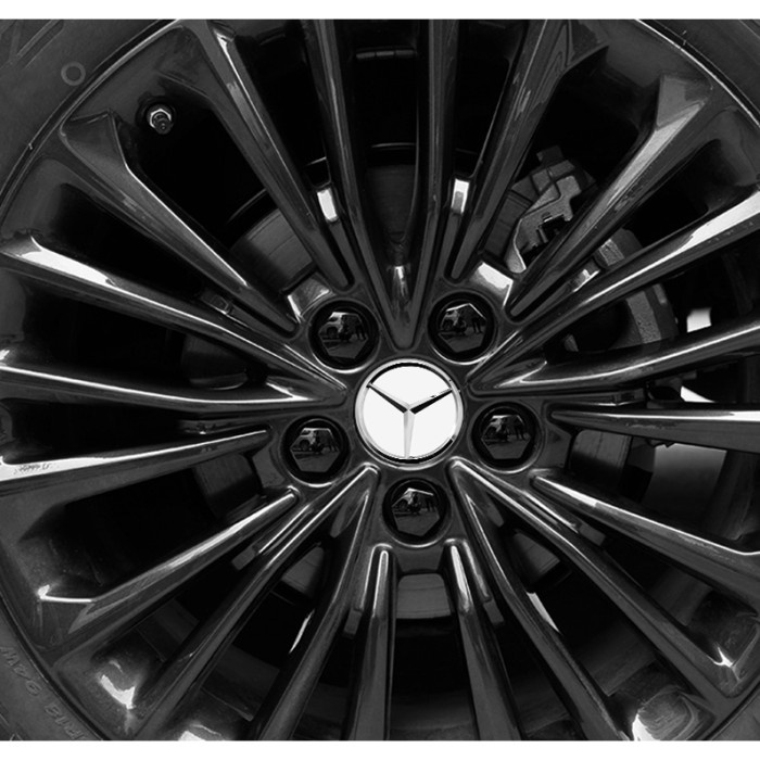 Jual D01Vty Mercedes Benz Wheel Center Cap Atau Dop Roda Velg Bintang ...