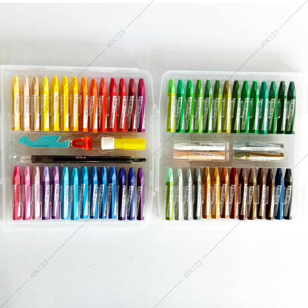 Jual Krayon / Crayon Titi Joyko 55 Oil Pastels OP55S Shopee Indonesia