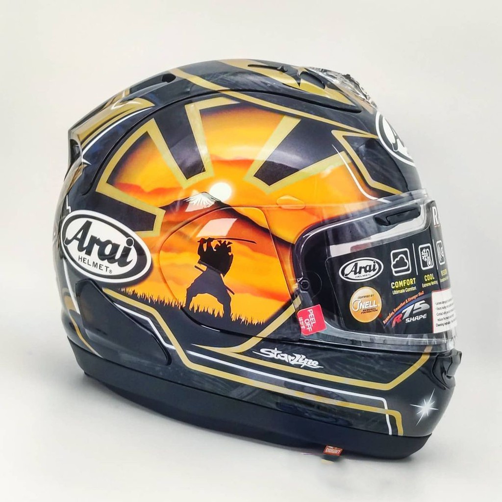 Arai rx7x pedrosa store samurai