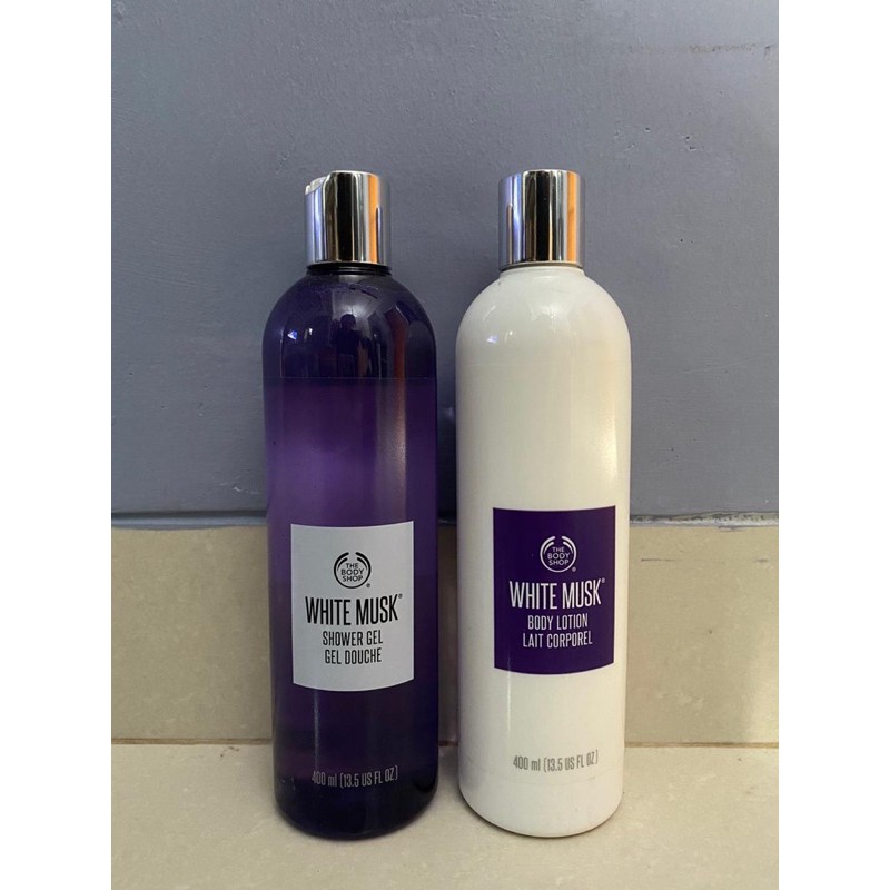 Jual ORIGINAL LOTION DAN SHOWER GEL WHITEMUSK 400ML Shopee Indonesia