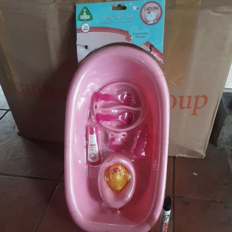 Jual DOLLY BATH SET ELC | Shopee Indonesia