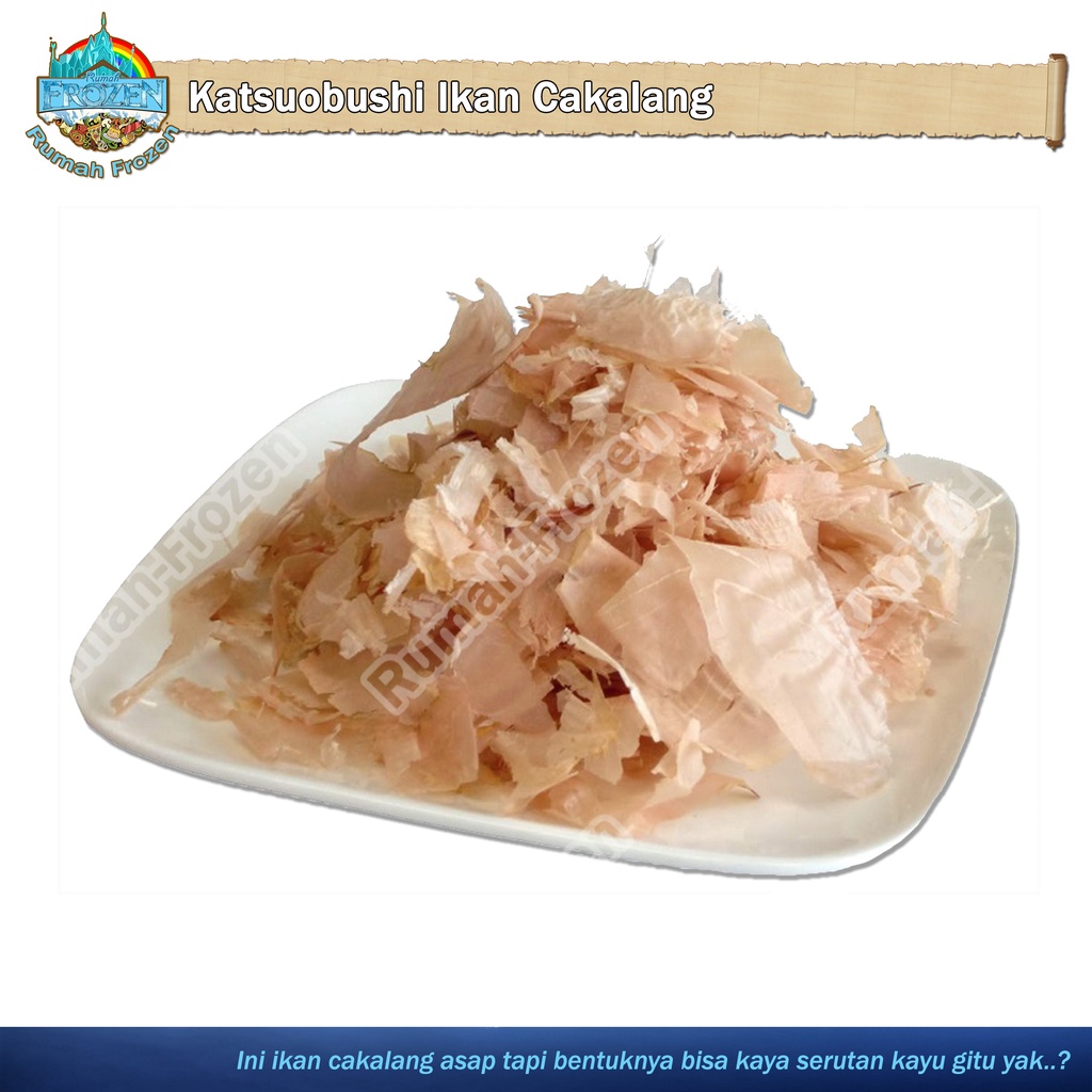 Jual Katsuobushi Ikan Cengkalang 30g Halal Bonito Flakes Taburan
