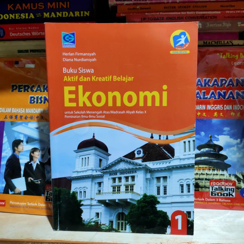 Jual Buku Siswa Ekonomi SMA Kelas 1 K13 Revisi Grafindo | Shopee Indonesia