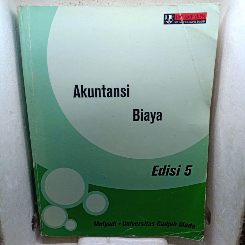 Jual Akuntansi Biaya Mulyadi ORIGINAL Shopee Indonesia