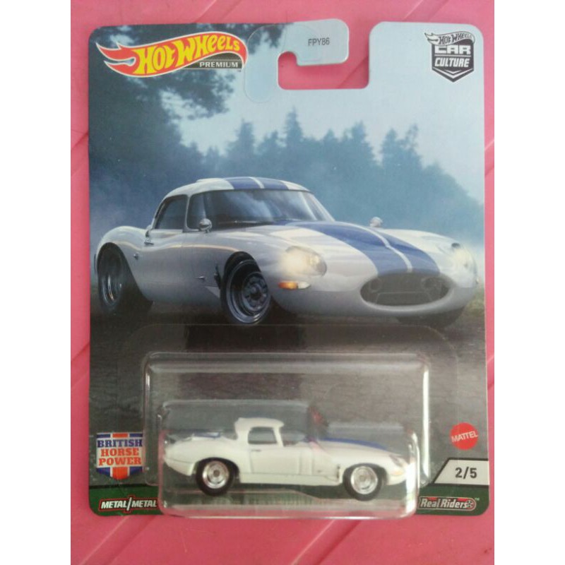 Hot Wheels Team Transport 1:64 - Camion Avec Jaguar Lightweight E-Type #14 - Vert - 2019 - Neuf - Modèle Collector