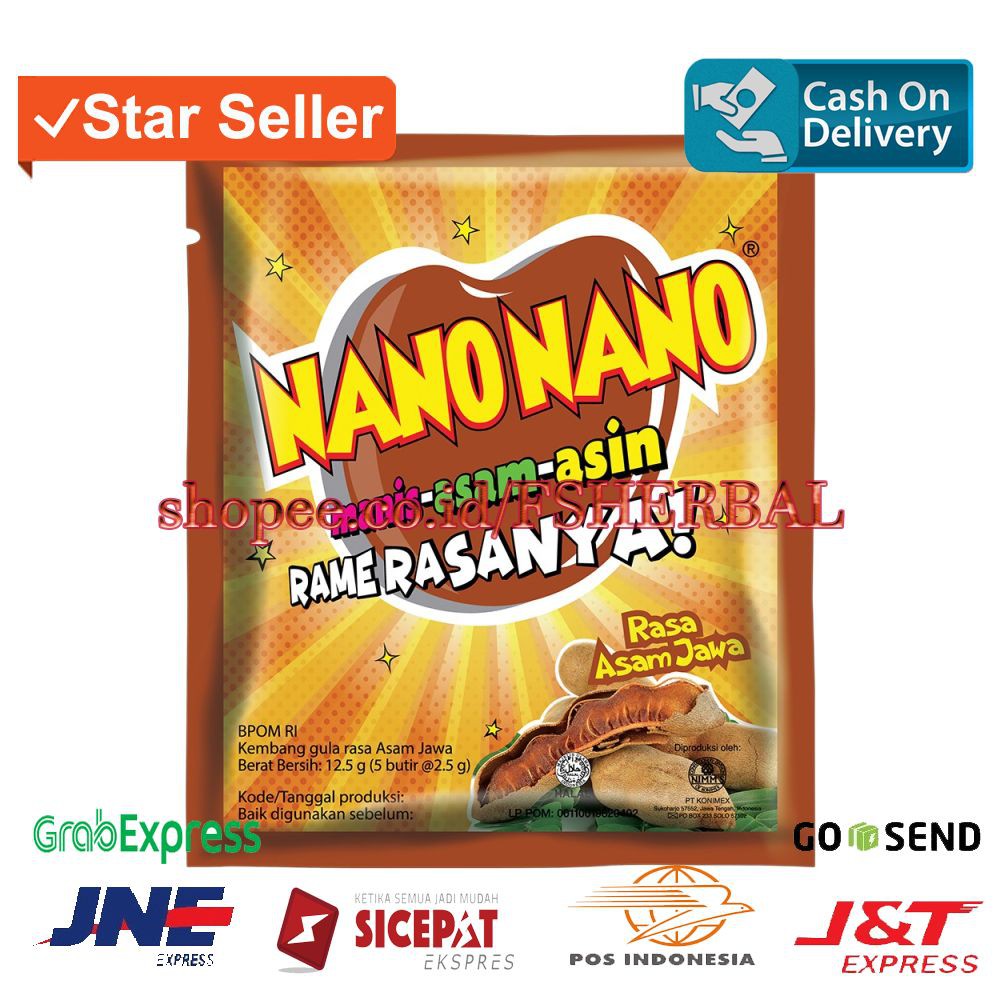 Jual Konimex Nano Nano rasa Asam Jawa 3 sachet Original | Shopee Indonesia
