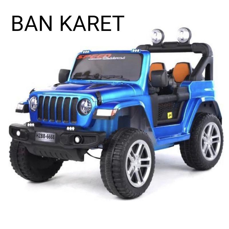 Jual Mobil Aki Jeep Rubicon (UK853) / Mobil Aki Anak / Mobil Aki Mainan