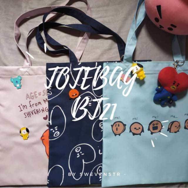 Tote bag bt21 on sale shopee