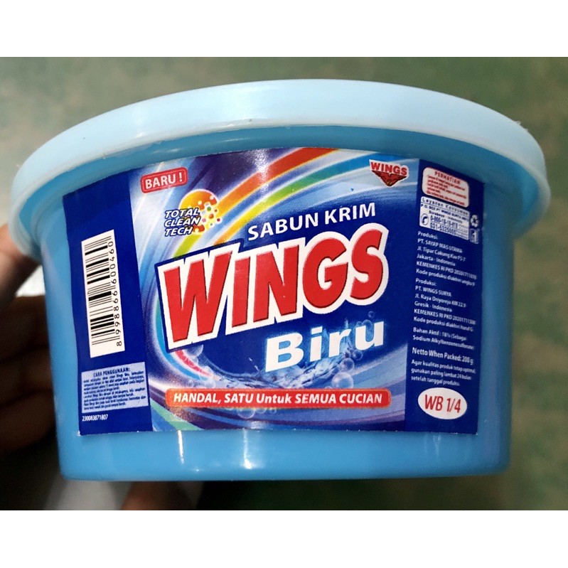 Jual WINGS Sabun Colek Krim Cup | Shopee Indonesia