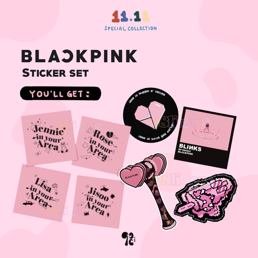 Jual BLACK PINK sticker pack | Shopee Indonesia