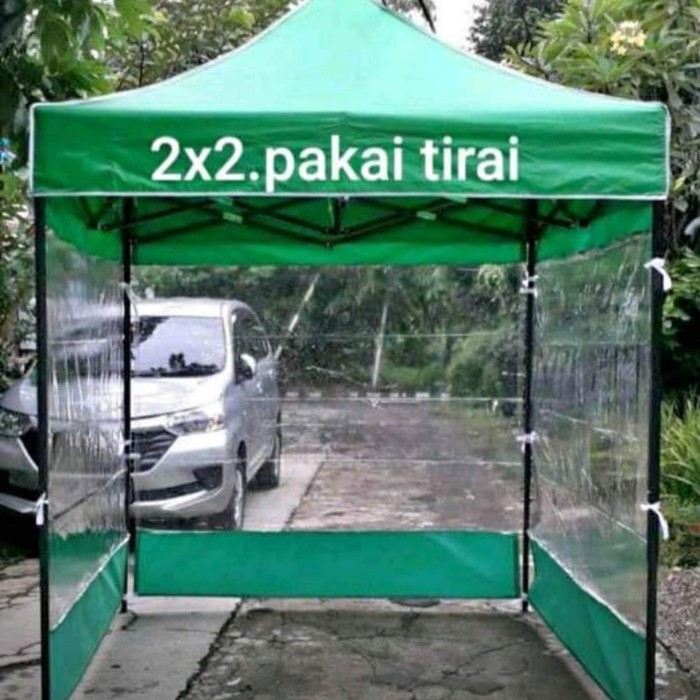 Jual Camping Bagus Habis Tenda Lipat Cahaya Matic Uk 2x2 Ket Besi 0 8 Pakai Dinding Mika 3 Sisi