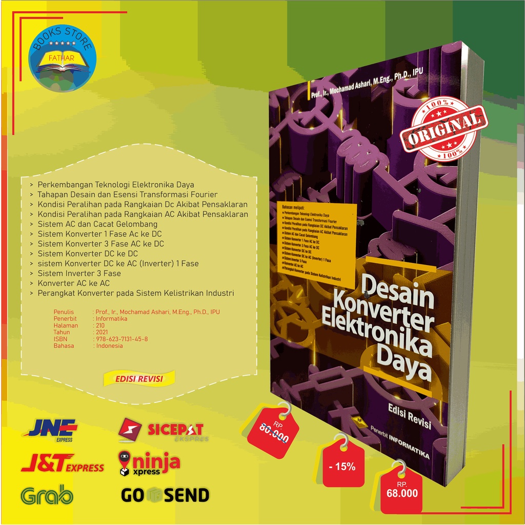 Jual Buku Desain Konverter Elektronika Daya (Edisi Revisi) | Shopee ...