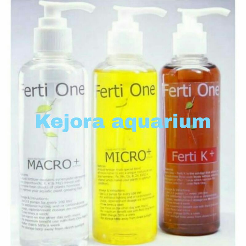 Jual Pupuk Cair Aquascape Ferti One Ml Micro Macro K Shopee Indonesia