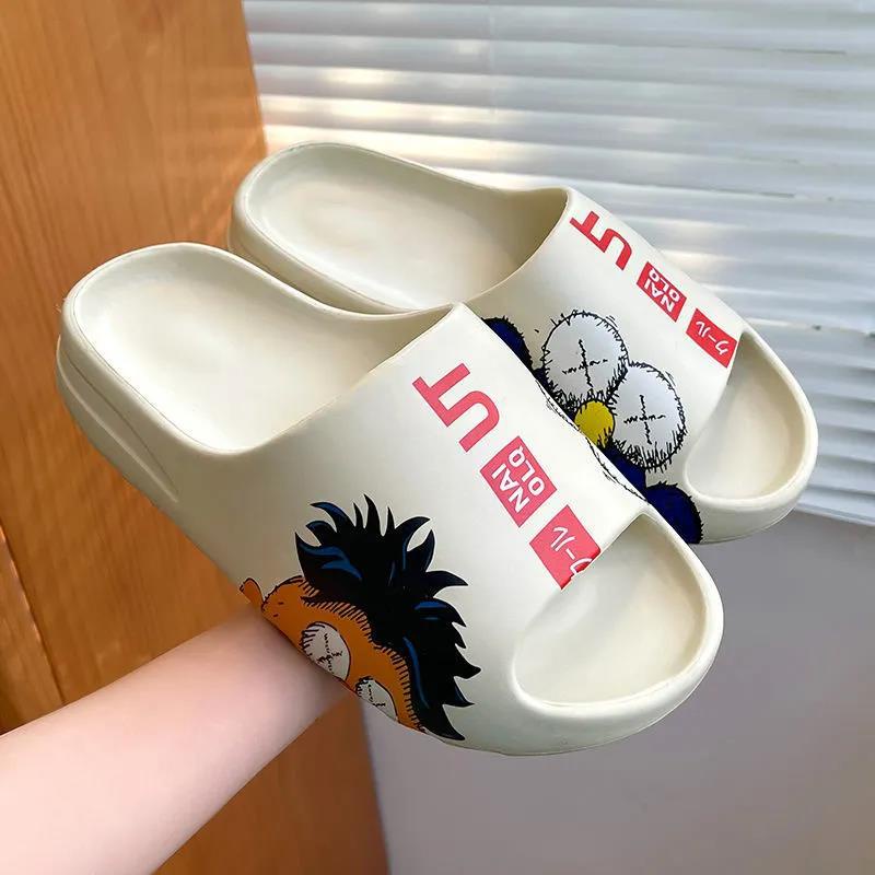 Custom Kaws X Elmo Yeezy Slides Kaws Custom Yeezy Slides Kaws