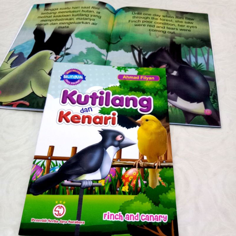 Jual BUKU CERITA ANAK BILINGUAL SERI HEWAN(Serba Jaya) | Shopee Indonesia