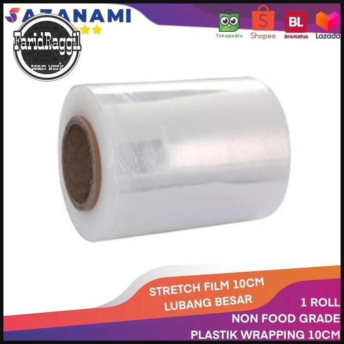 Jual STRETCH FILM 10CM X 250M PLASTIK WRAPPING PLASTIC WRAP PACKINGAN ...