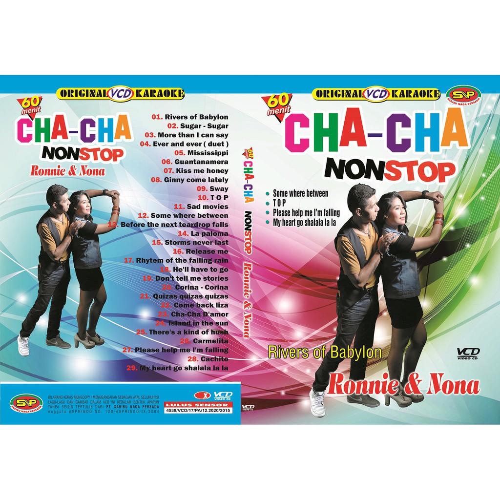 Kaset VCD Original Lagu Nonstop Cha Cha Iron Nona