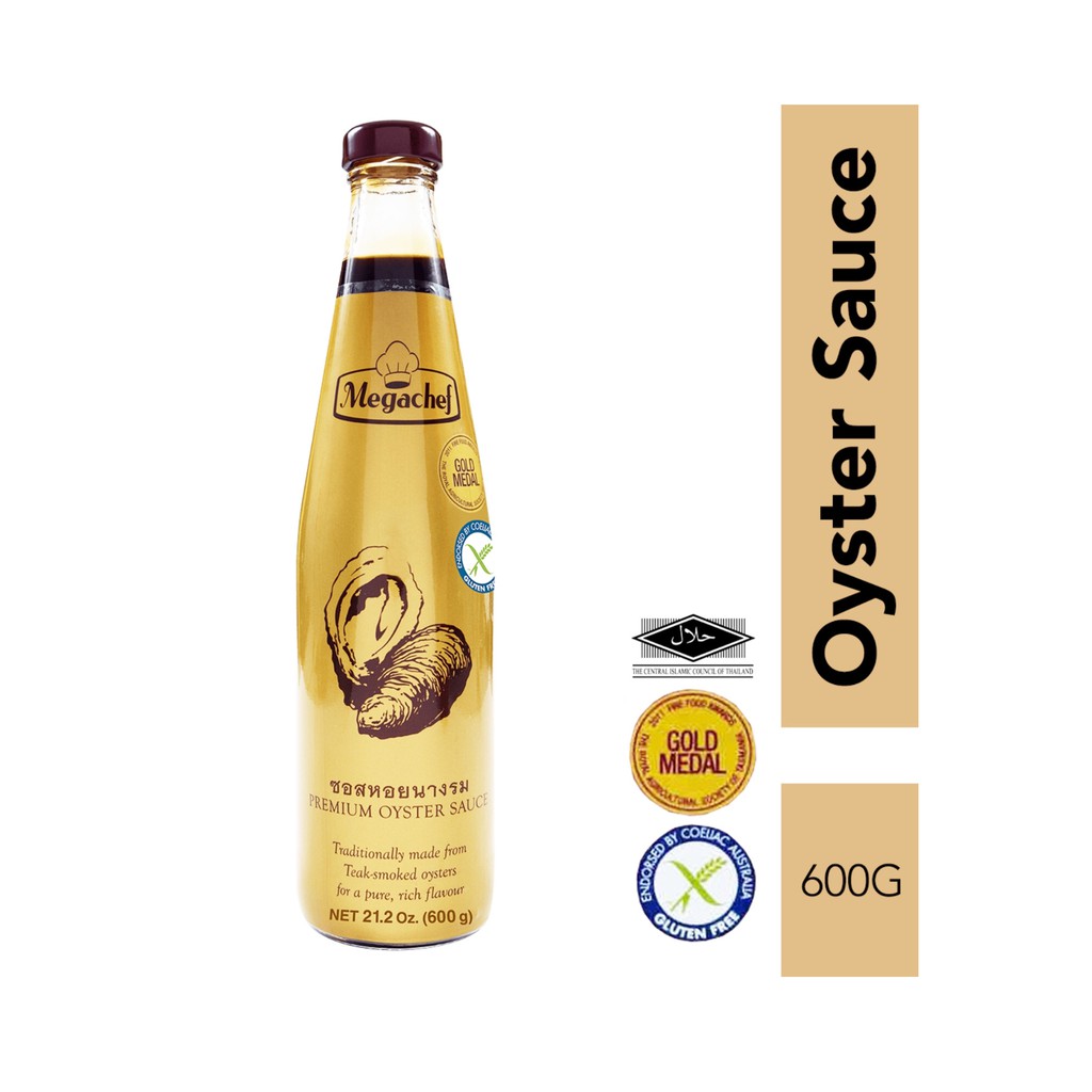 Jual Megachef Premium Oyster Sauce 600ml Shopee Indonesia