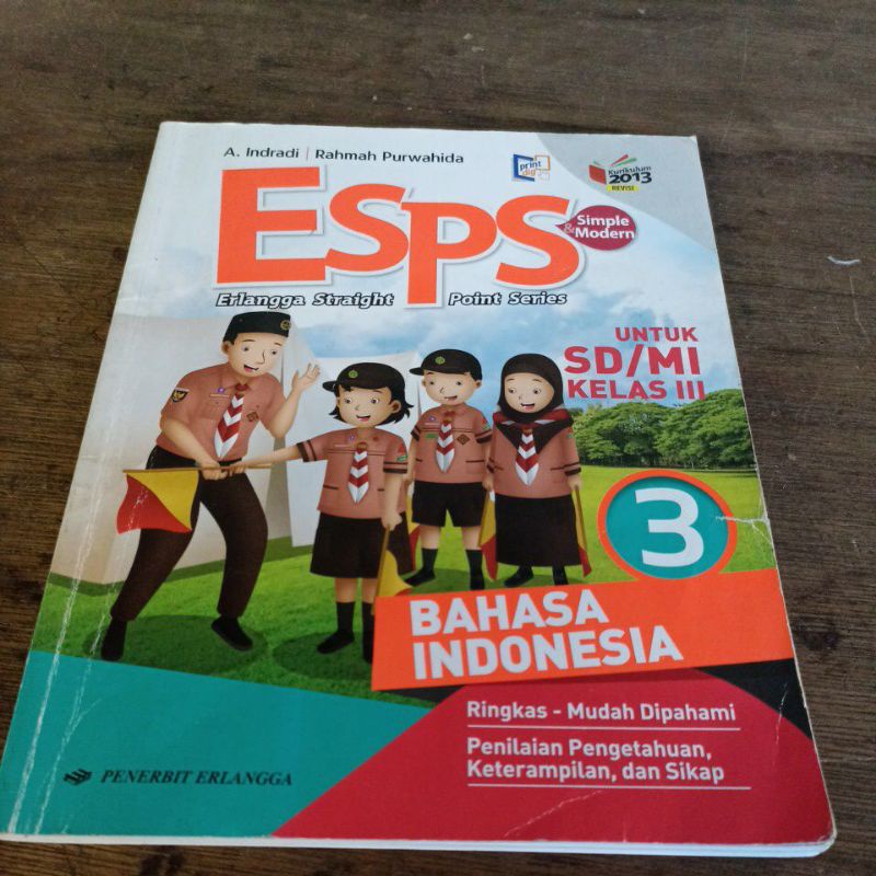 Jual Esps Bahasa Indonesia Sd Kelas 3 Revisi Erlangga | Shopee Indonesia