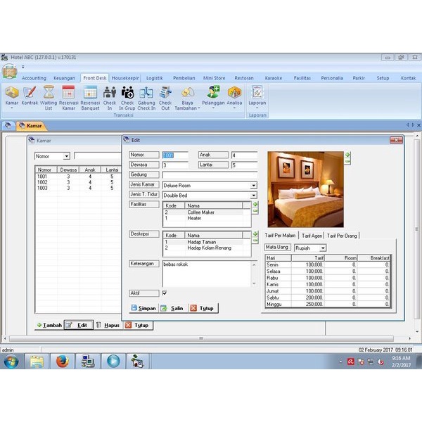 Jual Program Software Aplikasi - Software Hotel Bisa Online | Shopee ...