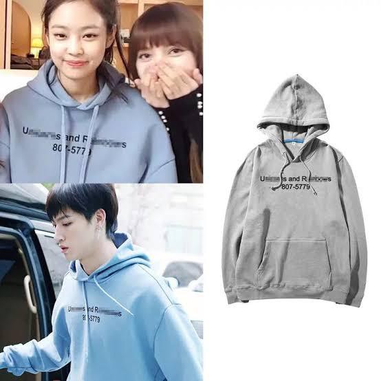 Jennie blackpink hoodie best sale