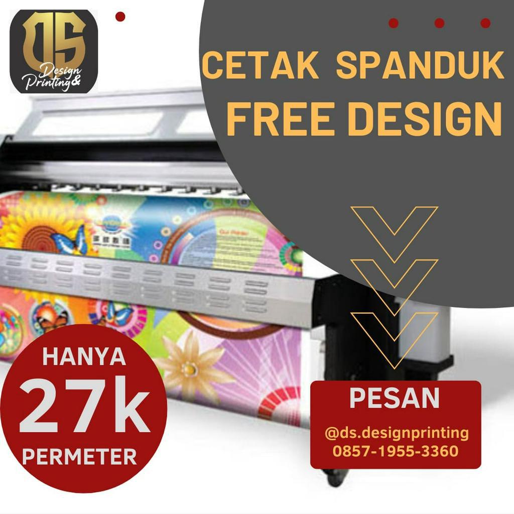 Jual CETAK SPANDUK - BANNER - FREE DESAIN | Shopee Indonesia