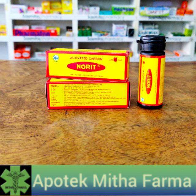 Jual Norit karbon aktif activated charcoal 40 tablet / botol Shopee