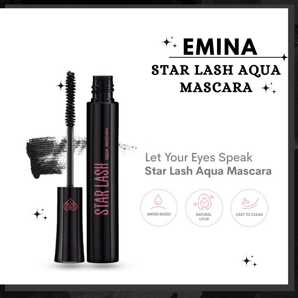 Jual Emina Star Lash Aqua Mascara 5g Shopee Indonesia