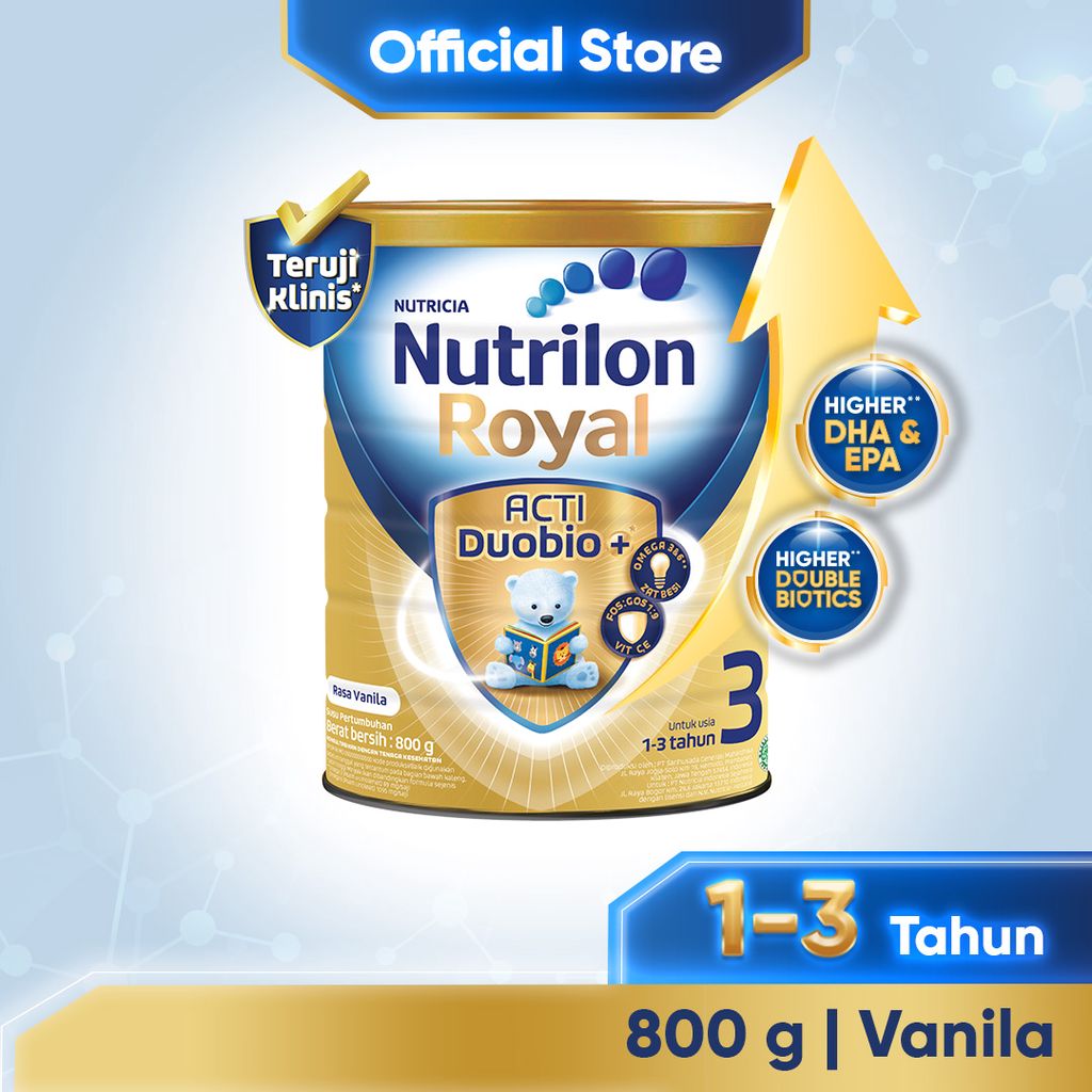 Jual Nutrilon Royal Vanila Susu Pertumbuhan Bubuk Gr Shopee