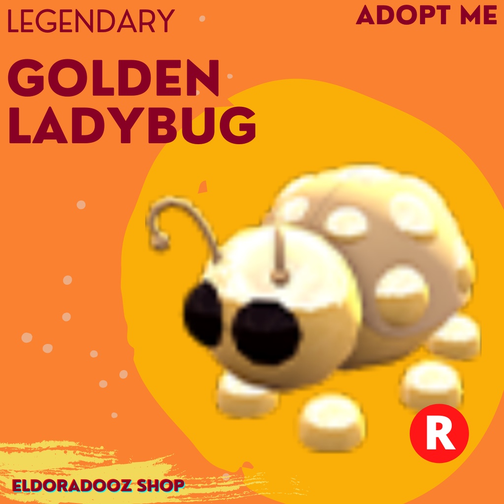 Jual GOLDEN LADYBUG RIDE R ADOPT ME PET LEGENDARY Shopee Indonesia