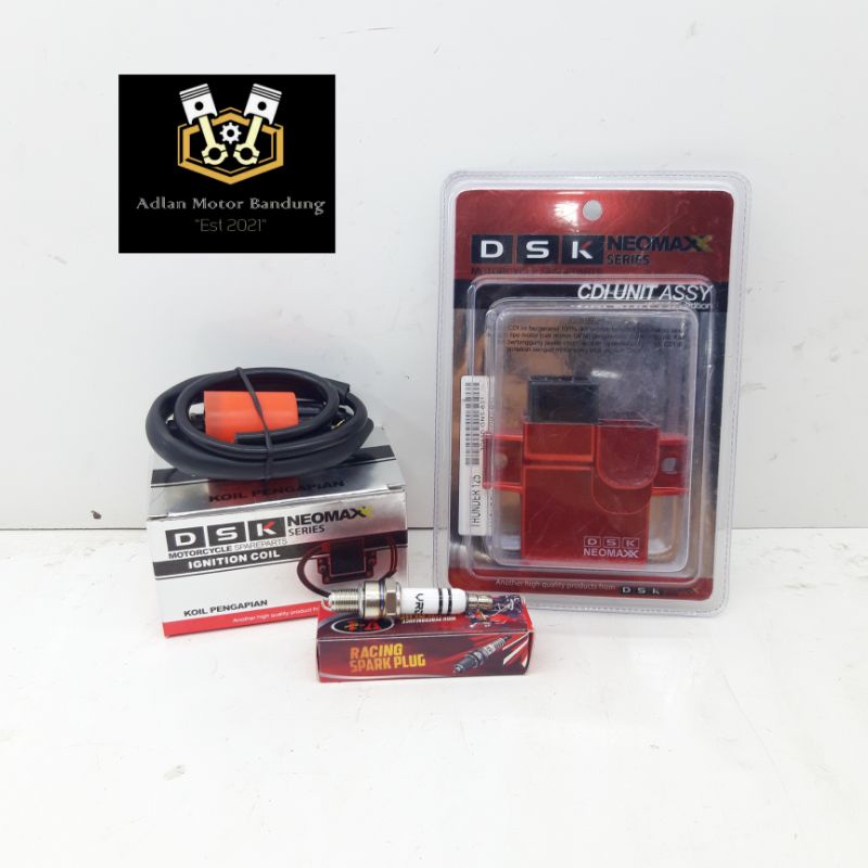 Jual PAKET RACING CDI KOIL COIL DAN BUSI THUNDER 125 SUZUKI THUNDER 125 ...