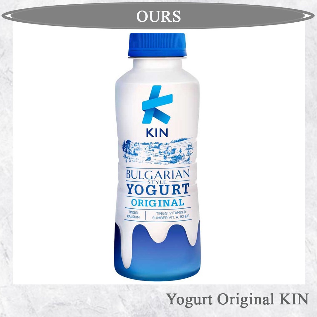 Jual KIN Yogurt Original Pet 200ml | Shopee Indonesia