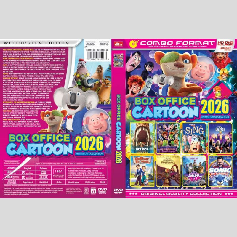 Jual KASET FILM KOLEKSI BOX OFFICE CARTOON VOL 2026 Shopee Indonesia