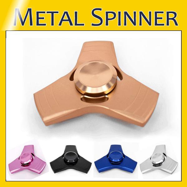 Jual Metal Spinner PYRAMID Hand Fidget Spinners Full Besi Kincir ...