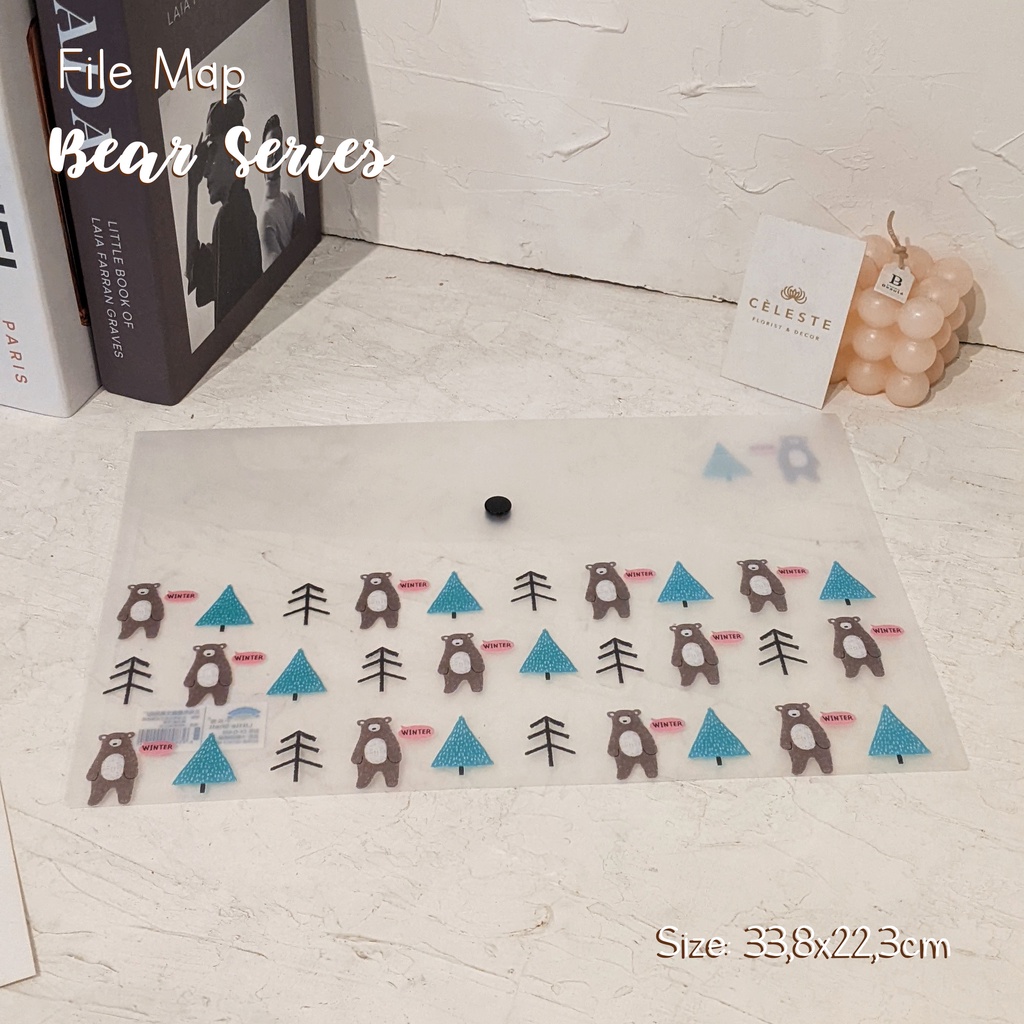Jual File Map Document Aesthetic | Map Penyimpan File Lucu Edisi ...