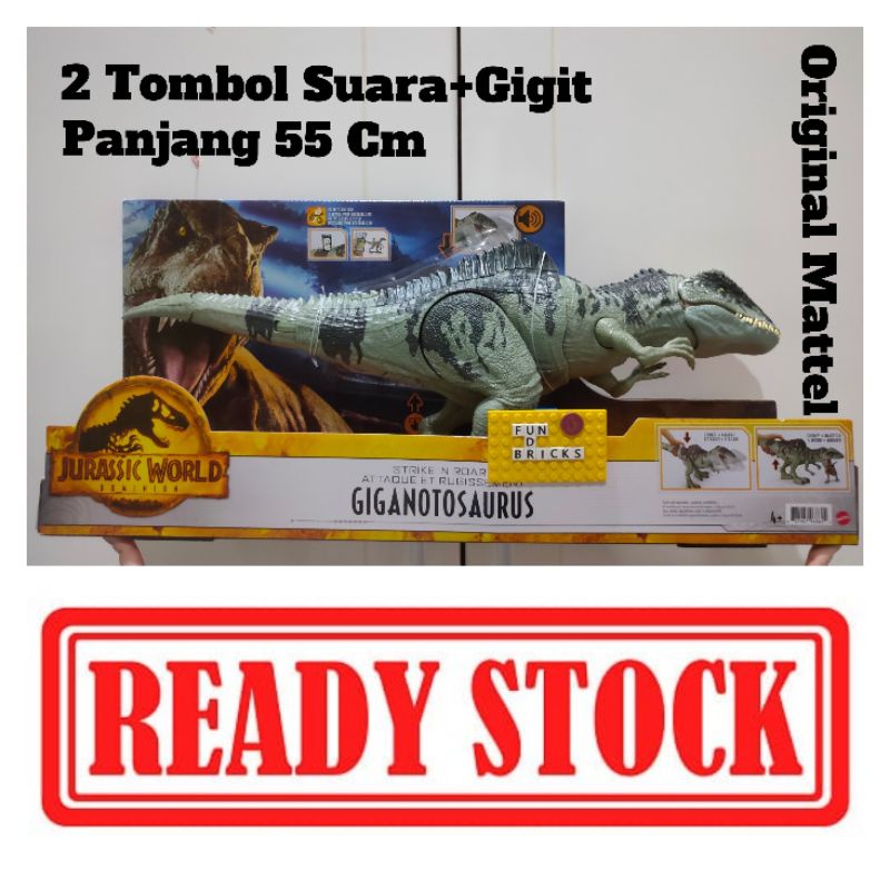 Jurassic World Dominion Strike n Roar Giganotosaurus