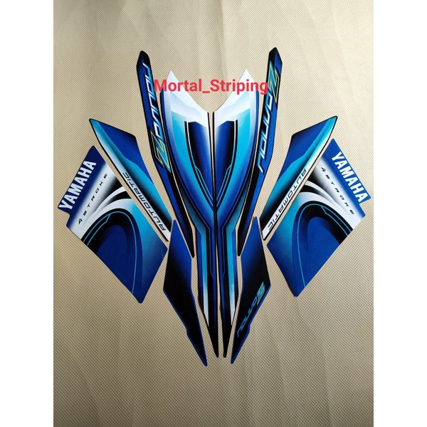 Jual Sticker Striping Full Set Lis List Bodi Yamaha Motor Nouvo Z Tahun