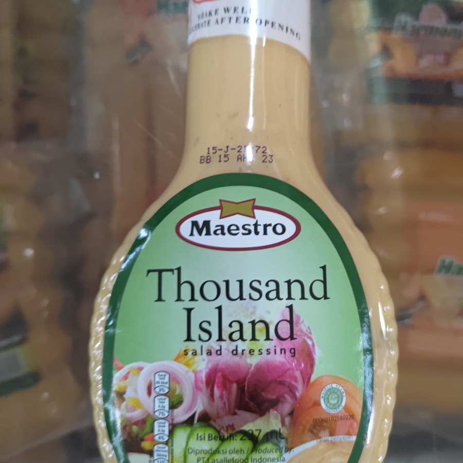 Jual Maestro Thousand Island 237 Ml Shopee Indonesia