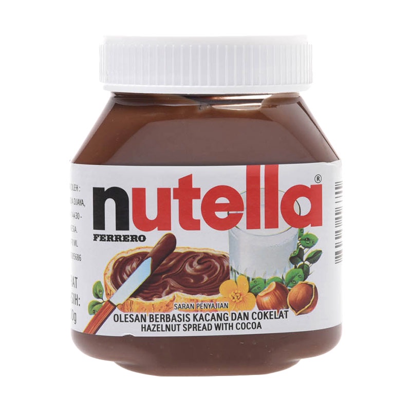 Jual Nutella Ferrero 200gr Selai Coklat Nutella BOTOL MINI barcode ...