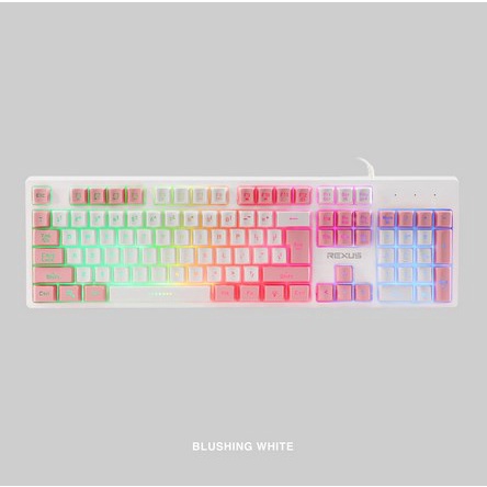 Jual ITSTORE Keyboard Gaming USB Rexus k9E K-9E K 9E K9 E Rainbow LED ...