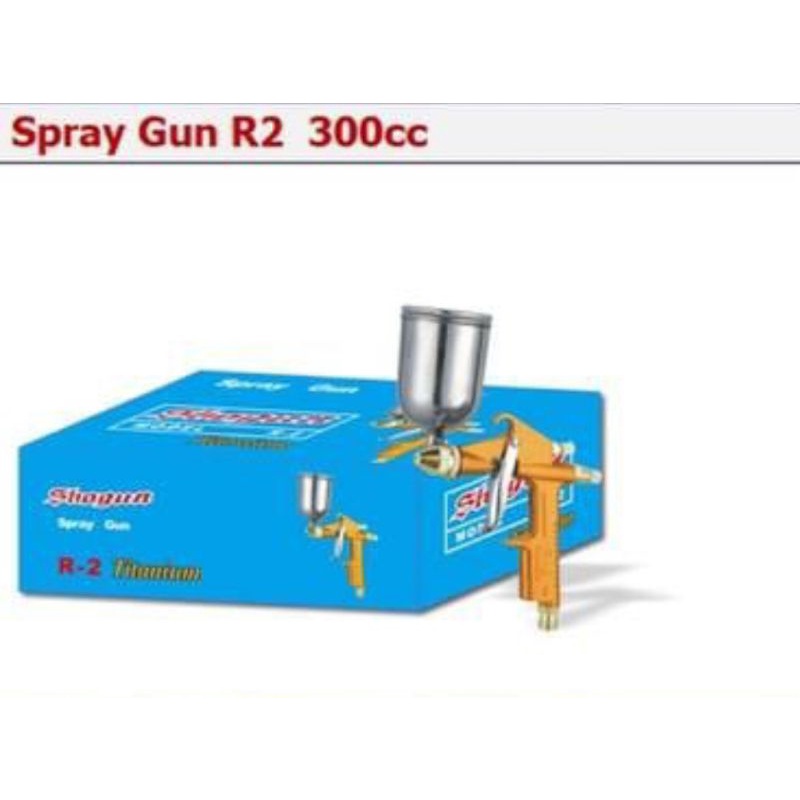 Jual SPRAY GUN R-2 SHOGUN 300CC ORIGINAL PRODUCT | Shopee Indonesia