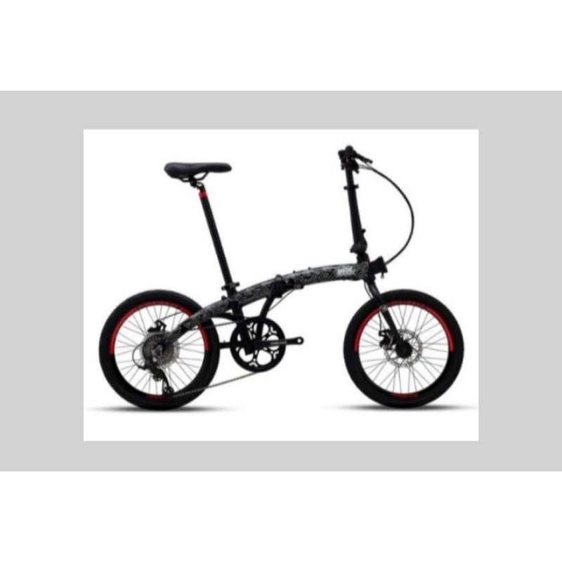 Jual FoldingBike/Sepeda Lipet 20 Wimcycle Pocket Rocket Edisi Nusantara ...