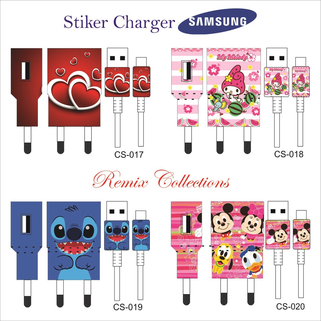 Jual Stiker / Garskin / Skin Charger Samsung | Shopee Indonesia