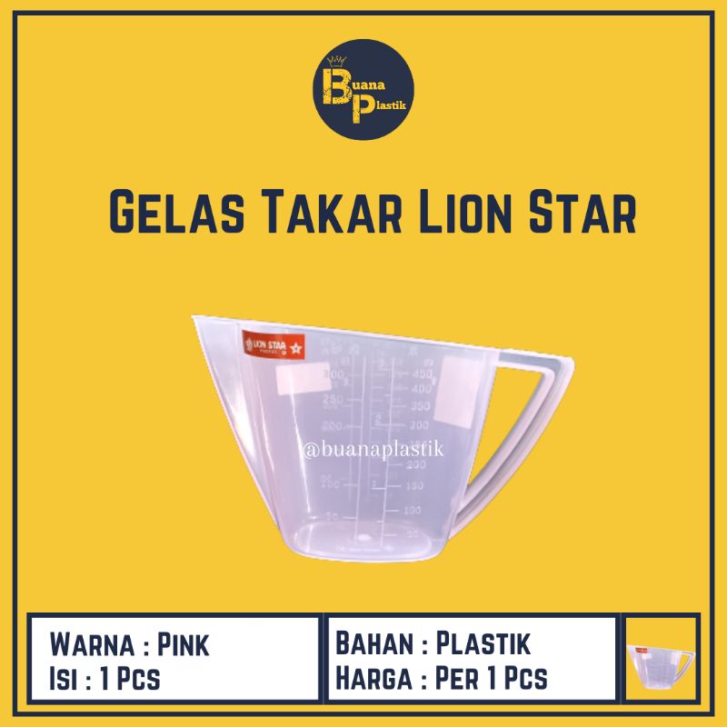 Jual Gelas Takar 500 Cc Merek Lion Star Shopee Indonesia 4210